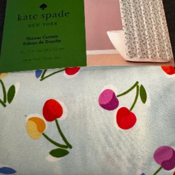 Kate Spade shower curtain - Picture 3 of 4